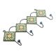 Forest Green Ceramic Floral Tiles Hooks Online